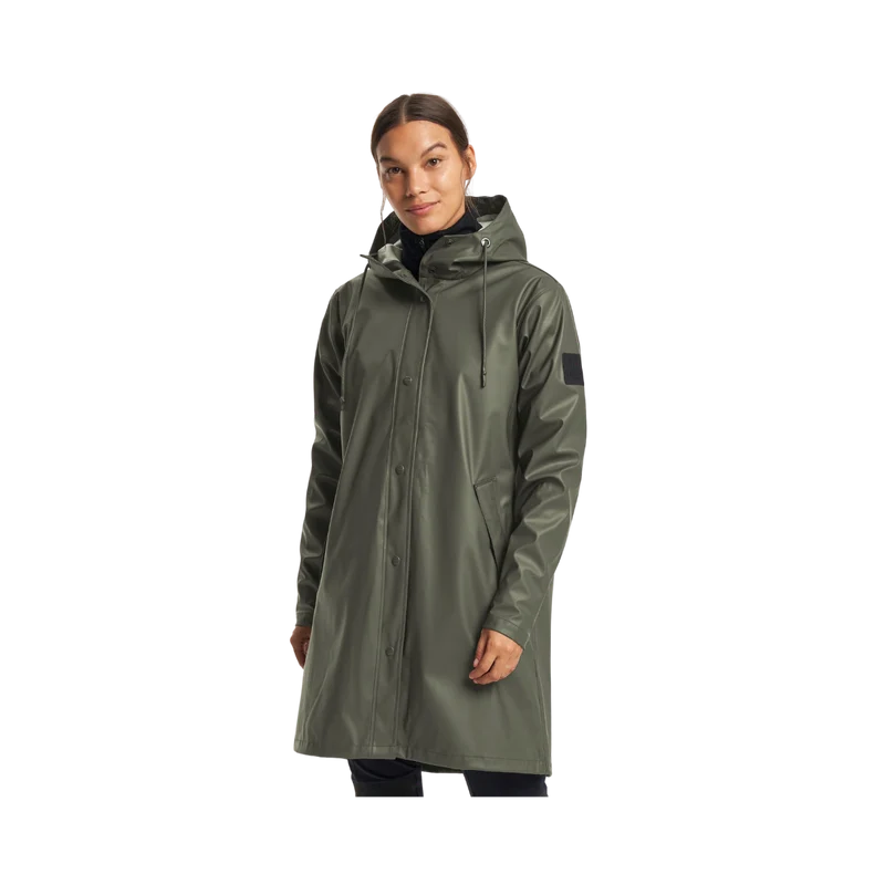 Apelviken Coat W - Four leaf clover