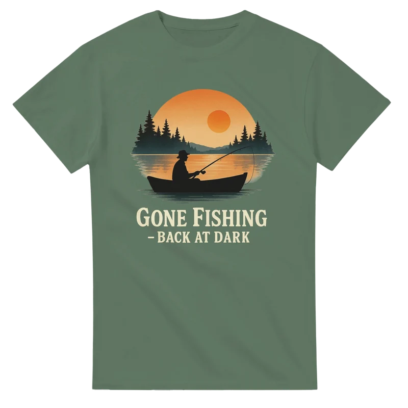 T-shirt Original – Gone Fishing