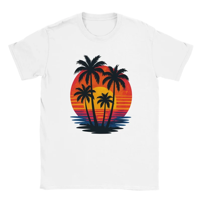 T-shirt Classic – Sunset Palms
