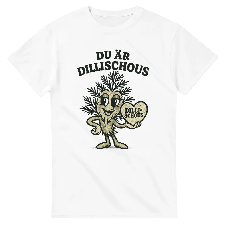 T-shirt - Du är dillischous