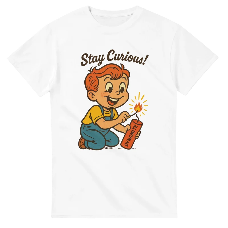T-shirt Original – Stay Curious!