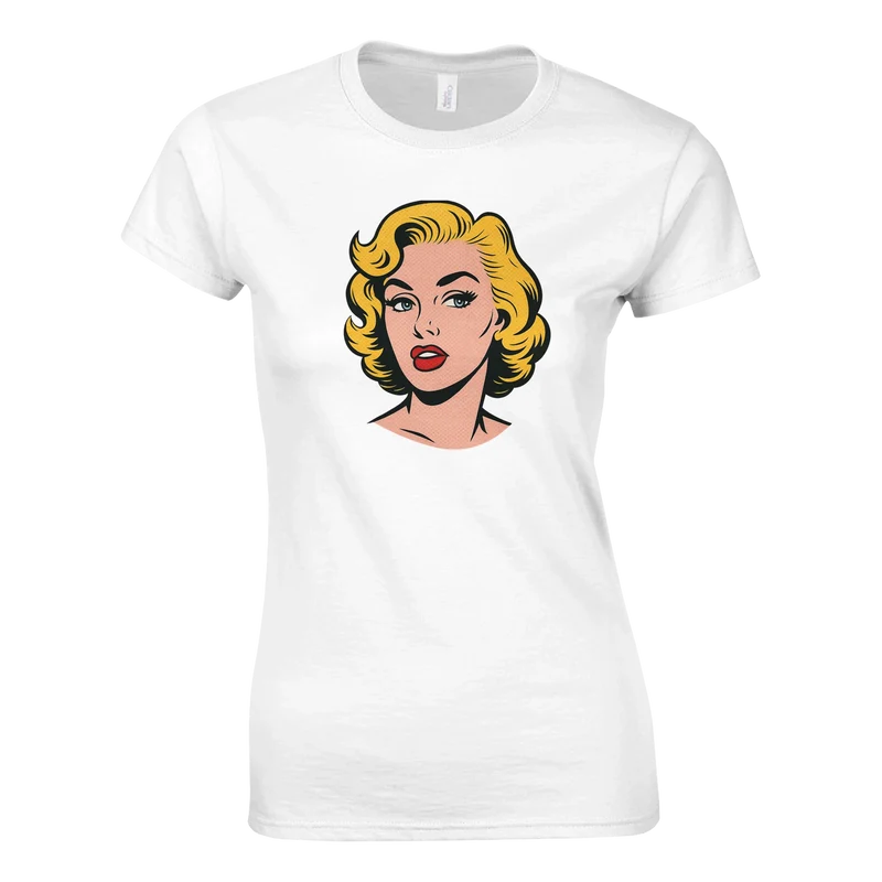 T-shirt Classic Dam – Pop Queen