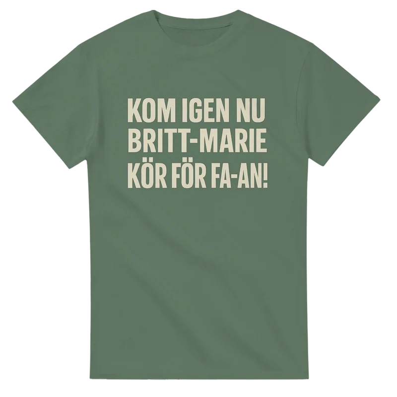 T-shirt Original – Kom igen nu Britt-Marie