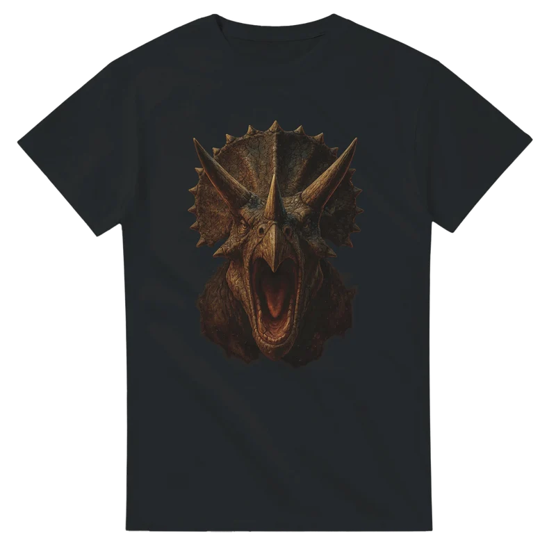 T-shirt Original – Triceratops Horns of Fury