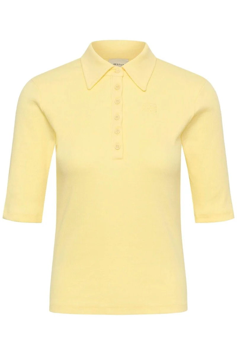 Gestuz - Gzdrew Polo Top 10910593 - 120722 - French Vanilla