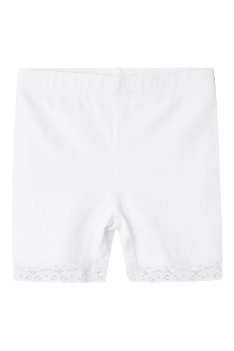Name It - Nmfvista Short Legging - 4488480 Bright White