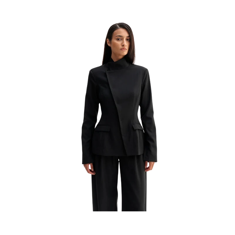 Daya Wool Blazer - 09 Black