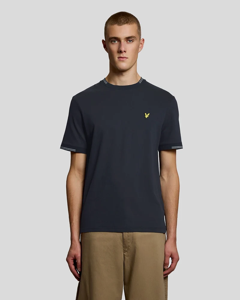 Fine Cotton Tipped T-Shirt