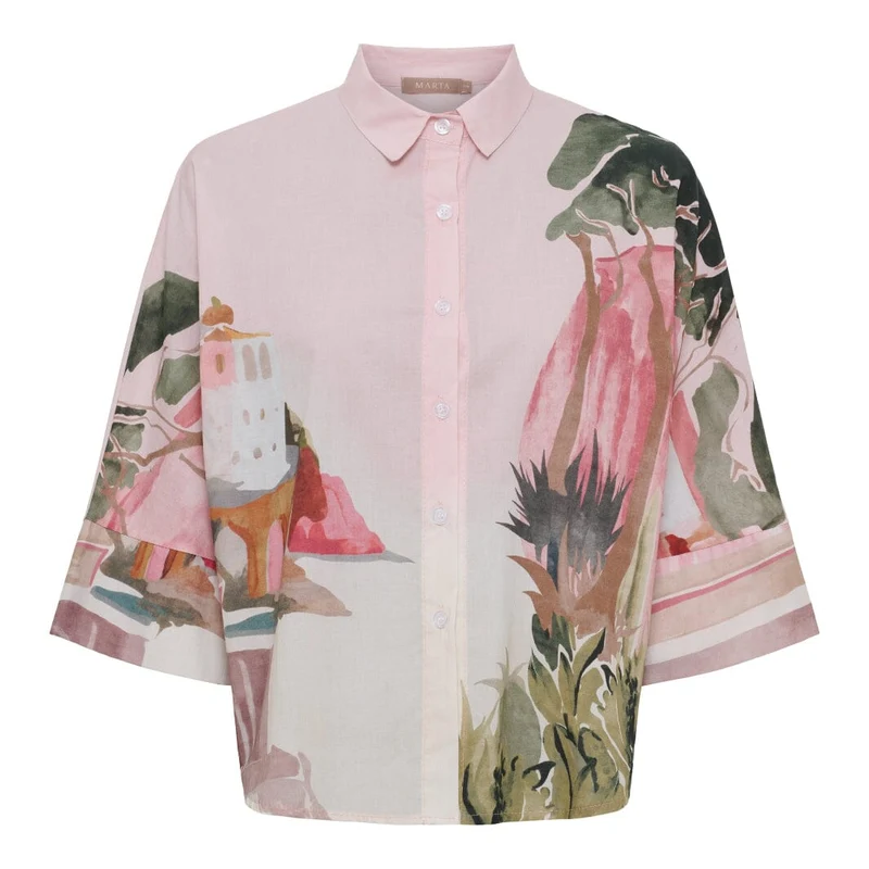Marta Du Chateau - Mdcjarlene Shirt 268386 - Pink