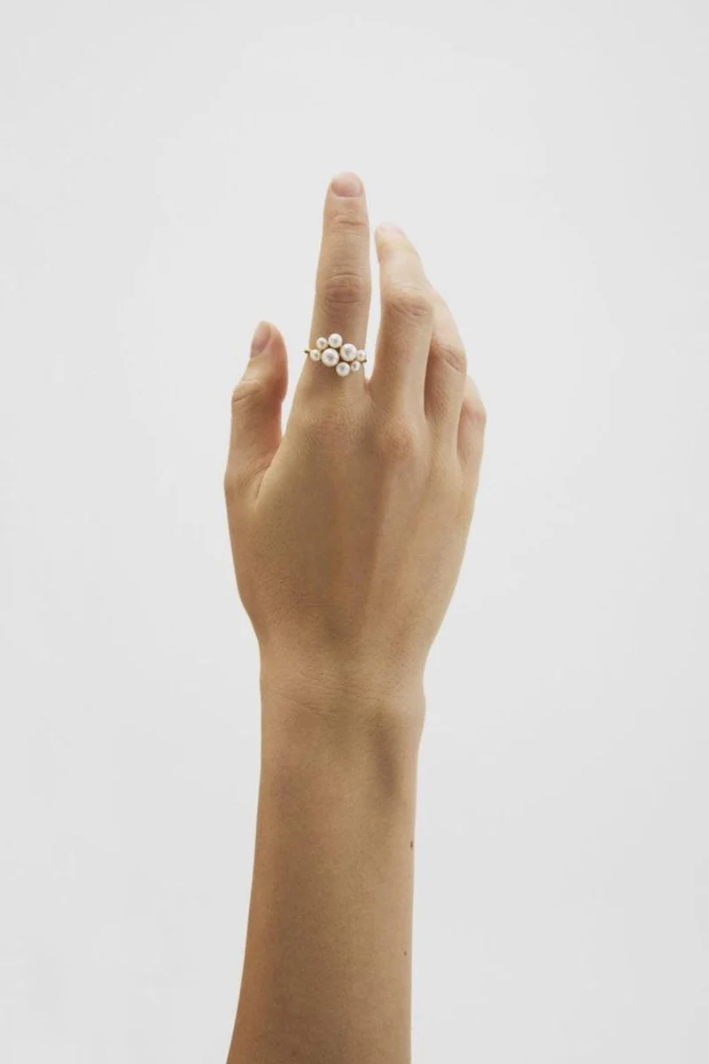 Pernille Corydon - Blossom Ring r-510-s - Silver