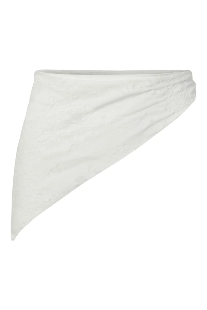 Pieces - Pcaria Lace Sarong Pp - 5091578 Cloud Dancer