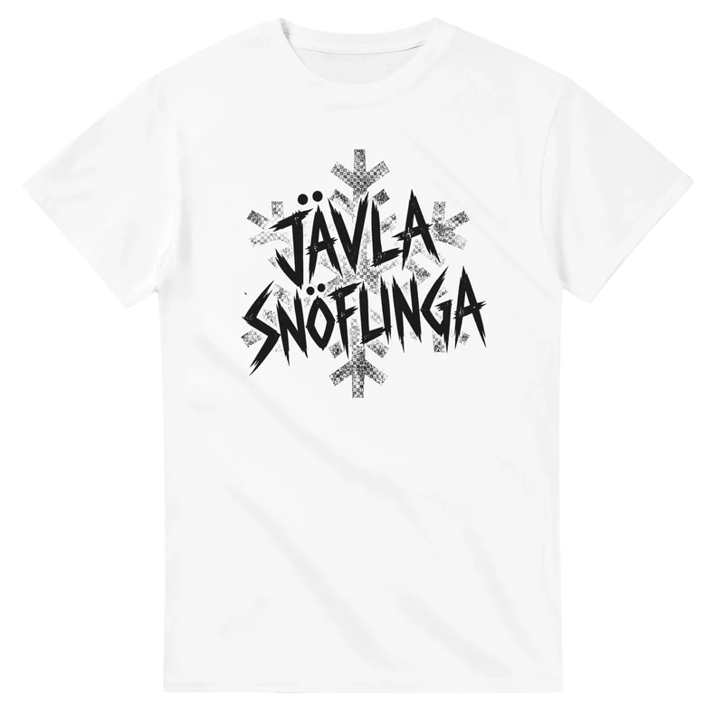 T-shirt - Jävla snöflinga