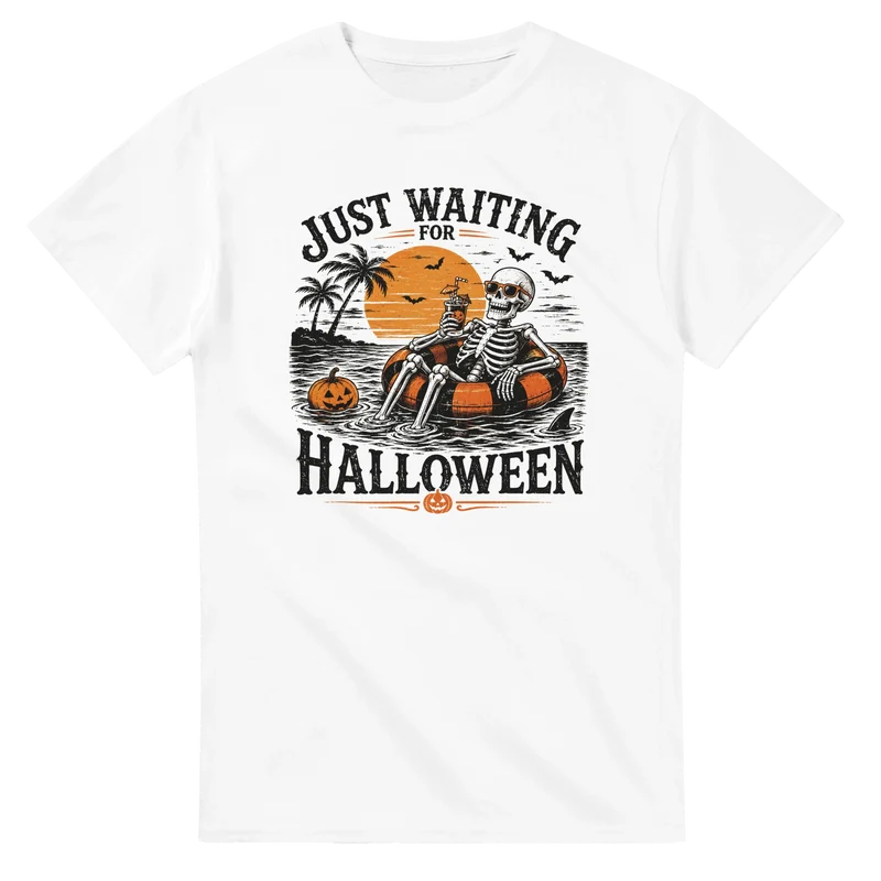 T-shirt - Just Waiting for Halloween
