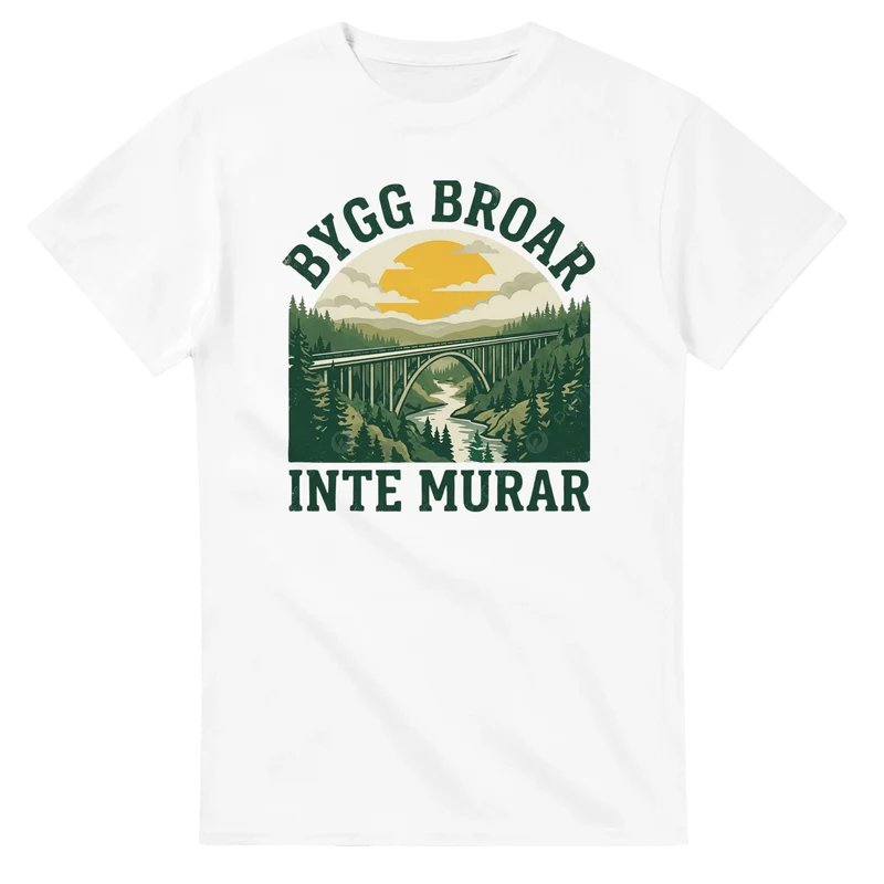 T-shirt - Bygg broar, inte murar