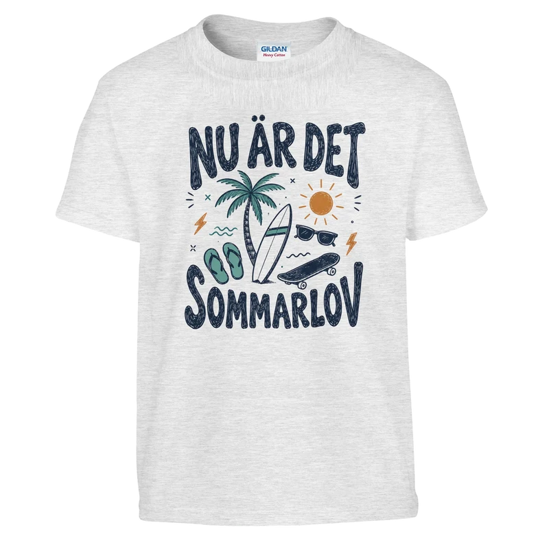 T-shirt Barn - Nu är det sommarlov