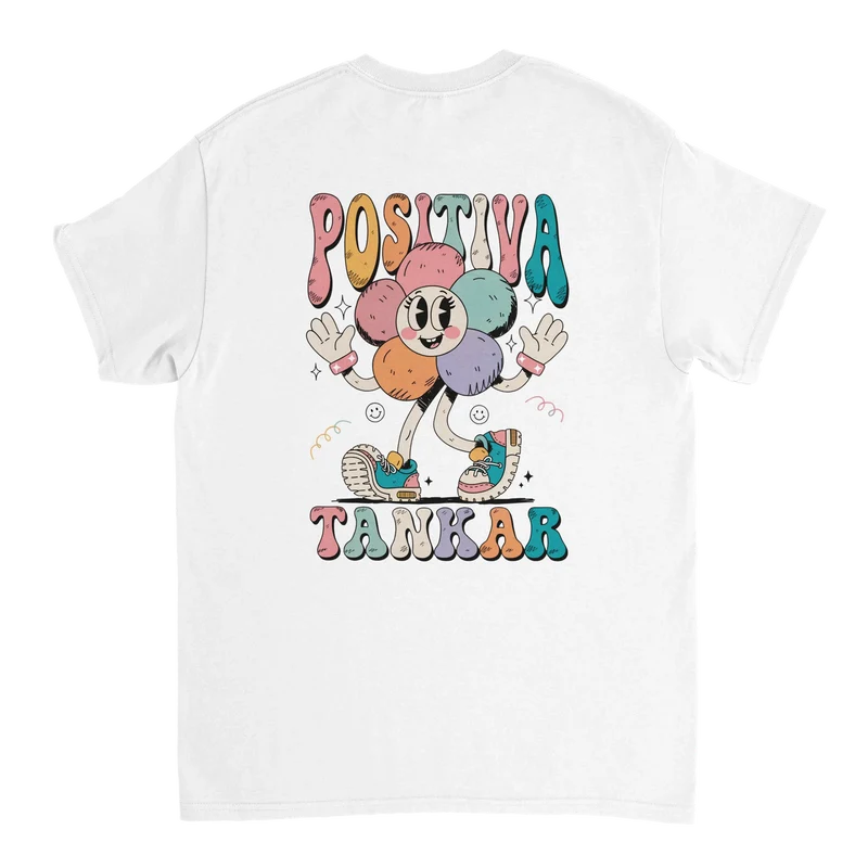 T-shirt - Positiva Tankar | Ryggtryck