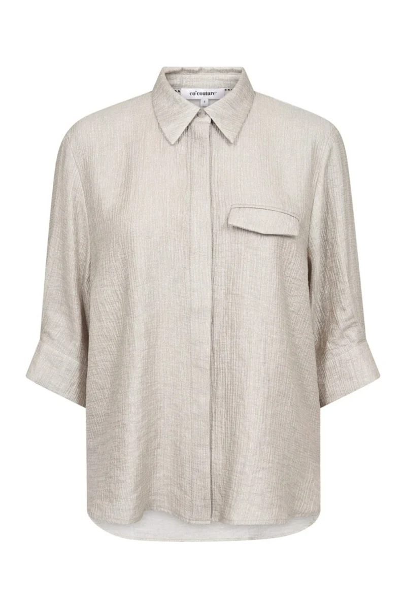 Co´Couture - Chercc Shirt 45187 - 930 - Silver