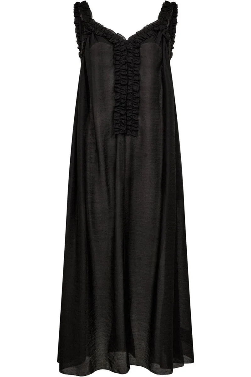 Haute L'Amitié - Frida Frill Dress HL10605 - Black