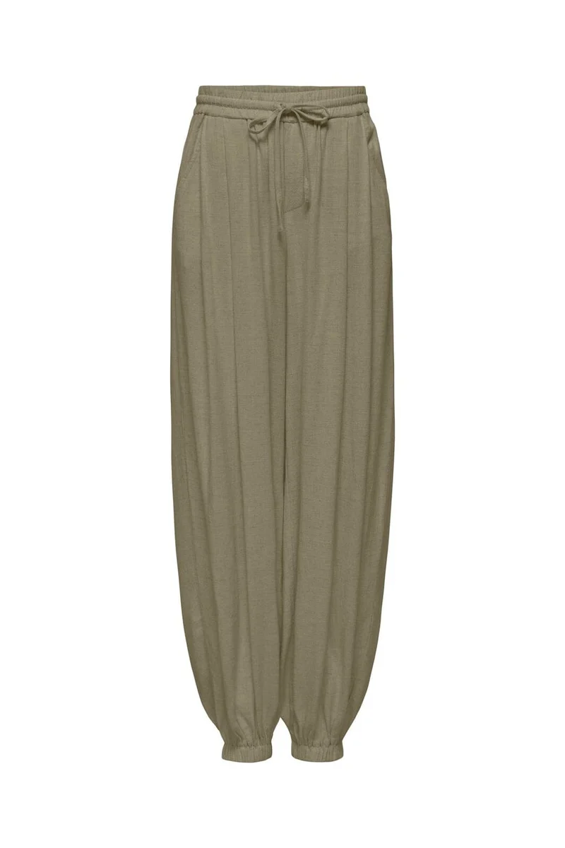 Only - Onlsiesta Linen Bl Baggy Barrel - 5049000 Mermaid