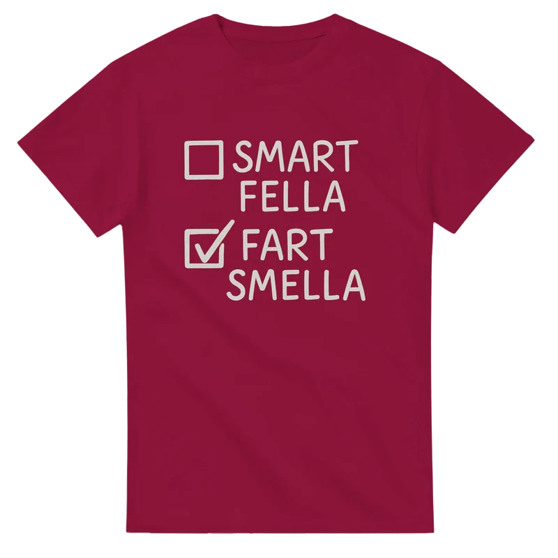 T-shirt - Smart fella, fart smella