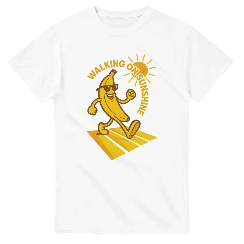 T-shirt Original – Walking on Sunshine (Banana Edition)