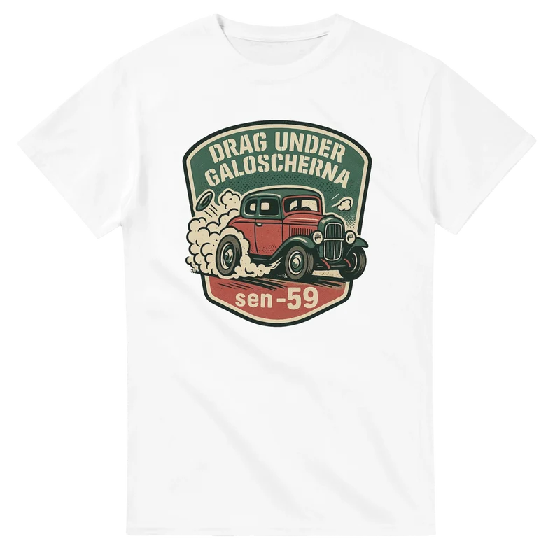 T-shirt - Drag under galoscherna
