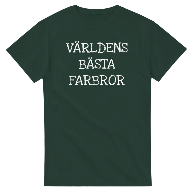 T-shirt Original – Världens bästa farbror