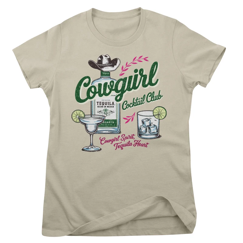 Cowgirl Coctail Club Girly Tee