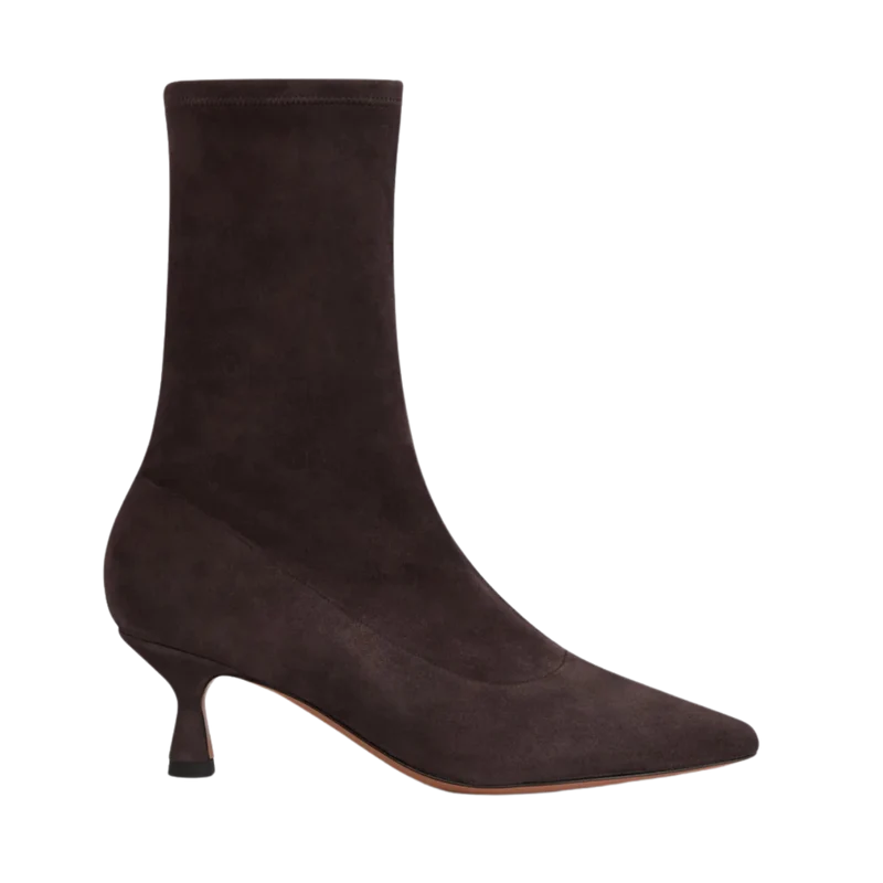 Cerone Walnut Suede Stretch - Walnut
