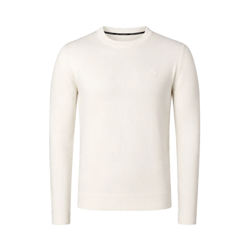 Knit Crewneck - White