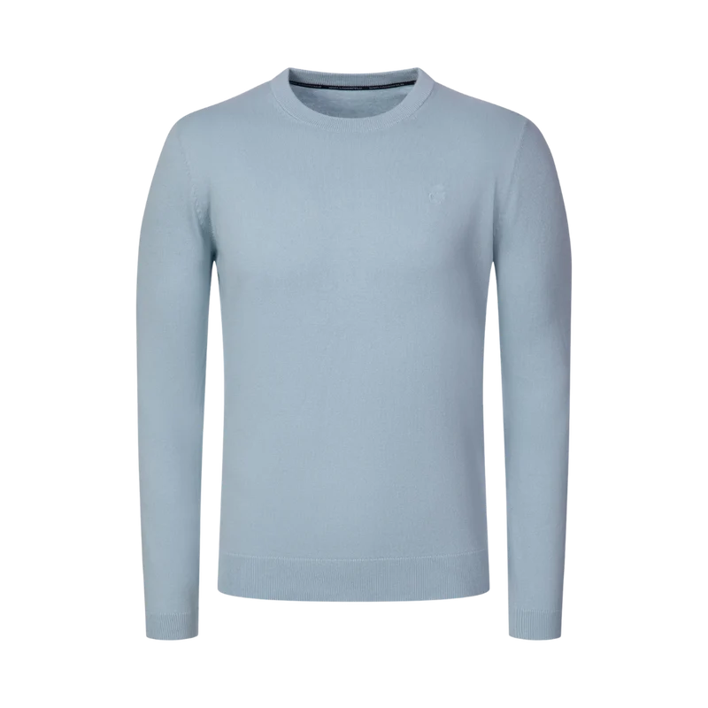 Knit Crewneck - Light Blue