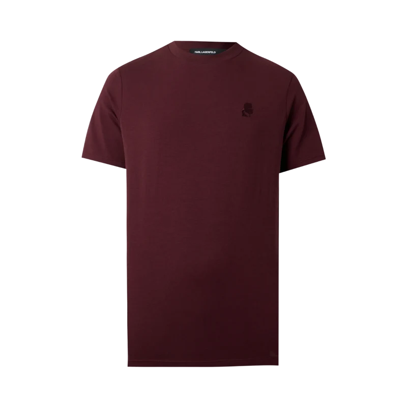 T-SHIRT CREWNECK - Burgundy