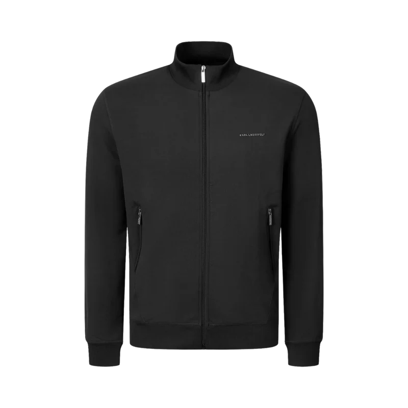 Sweat Zip Jacket - Black