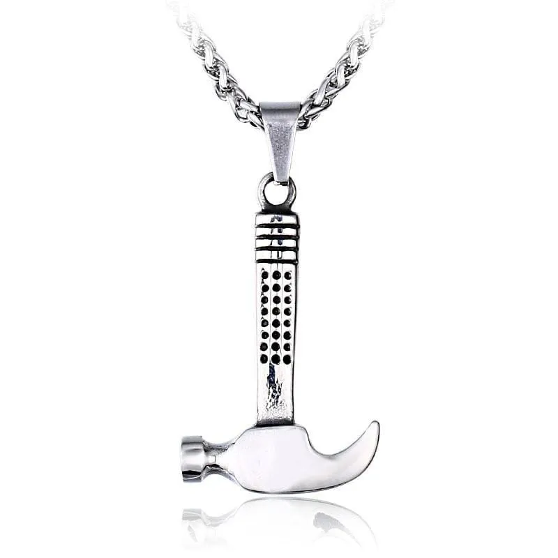 Punk hammarhalsband för män