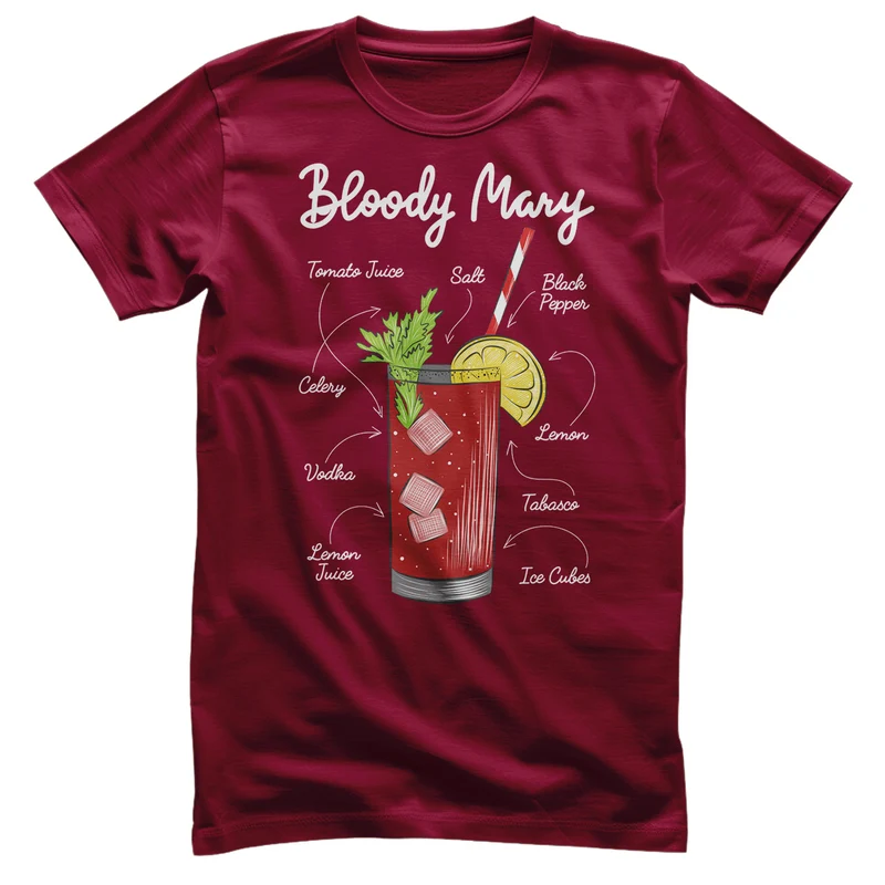 Bloody Mary - Ingredients T-Shirt