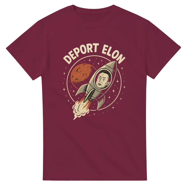 T-shirt - Deport Elon