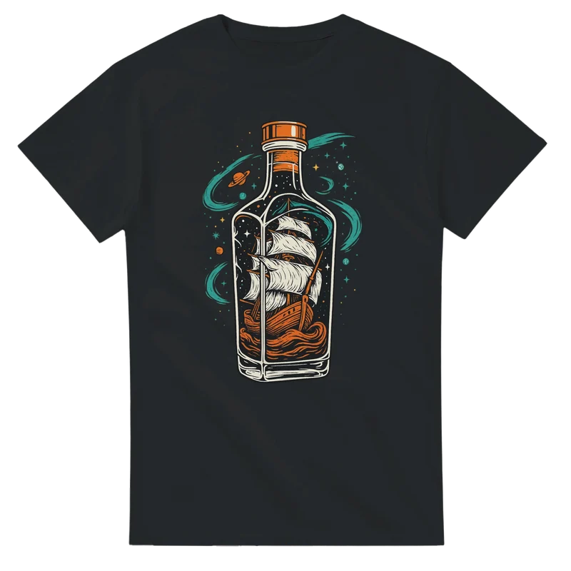 T-shirt Original – Space Rum & Cosmic Waves
