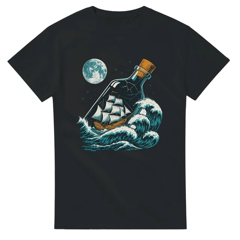T-shirt Original – Ship in a Bottle