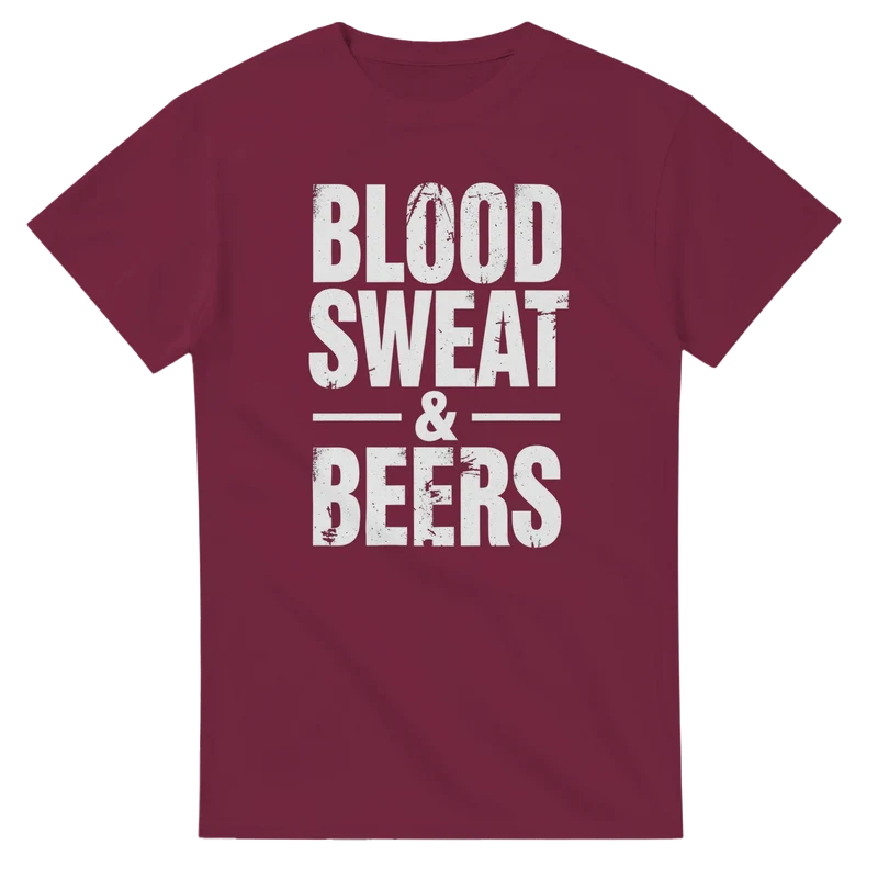 T-shirt - Blood, Sweat & Beers
