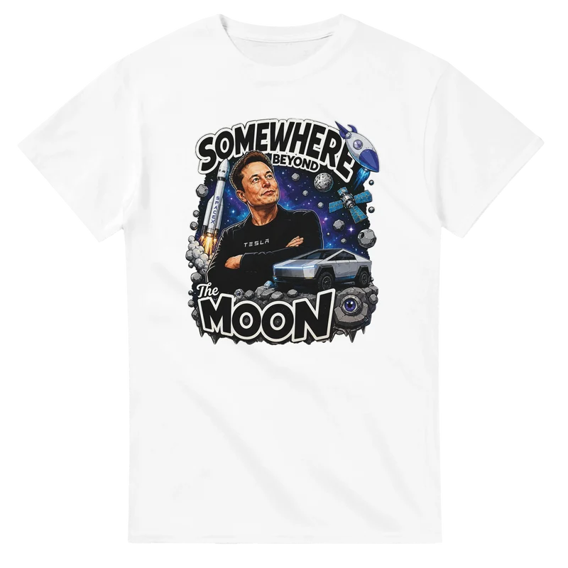 T-shirt - Somewhere beyond the moon