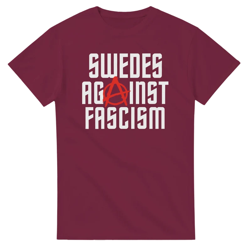 T-shirt - Swedes against fascism