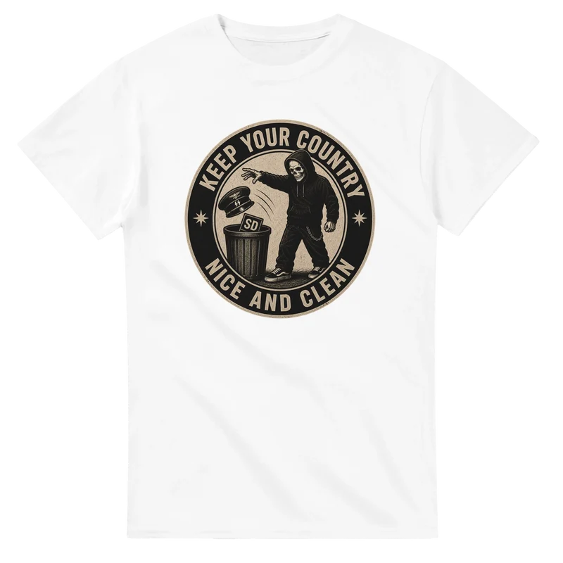 T-shirt - Keep your country nice and clean