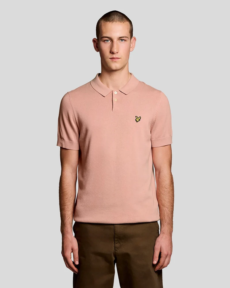 Cotton Knitted Polo Shirt