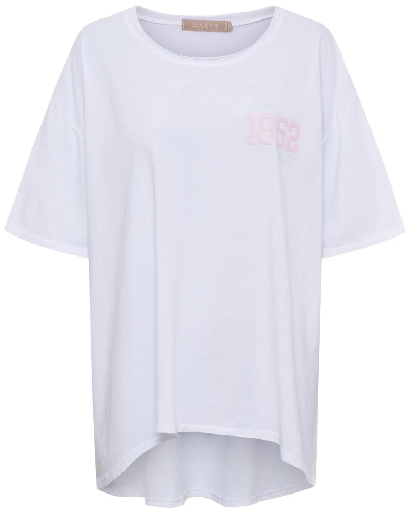 Marta Du Chateau - Mdcraniella Tee 69981 - White