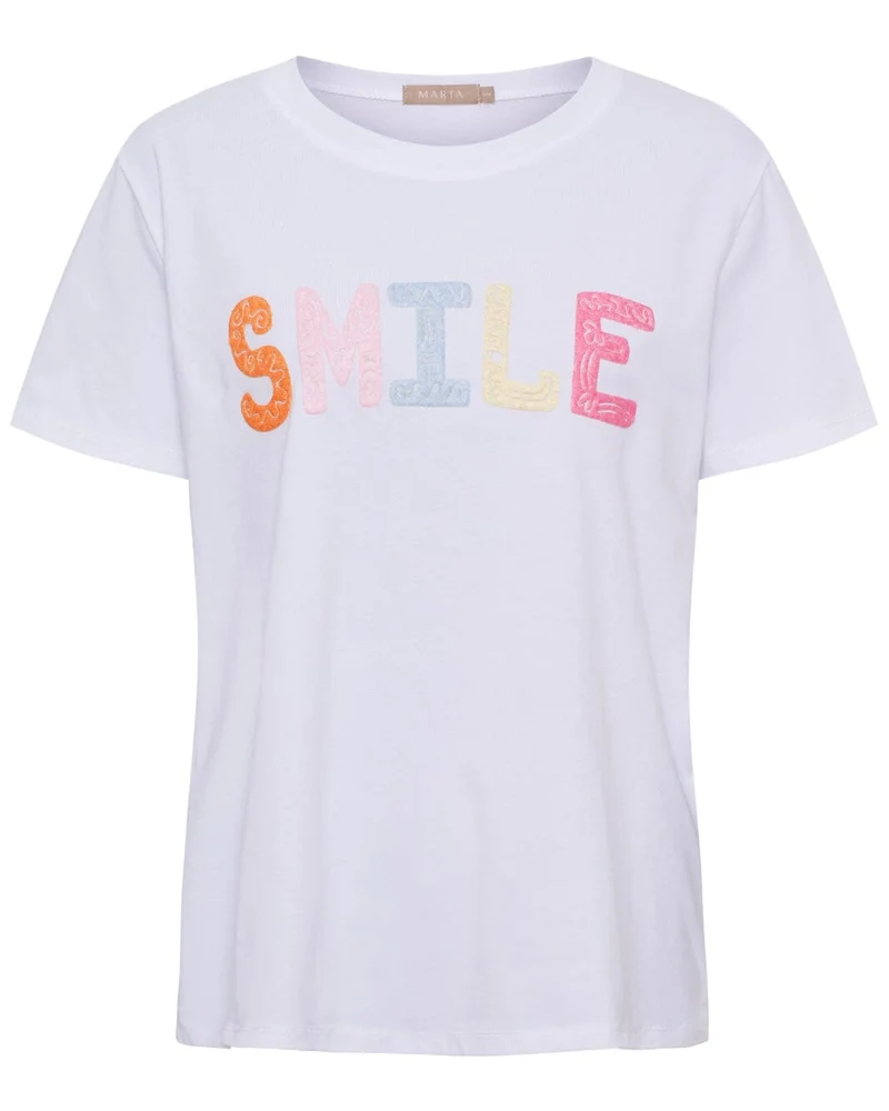 Marta Du Chateau - Mdcvespera Tee 22585 - White