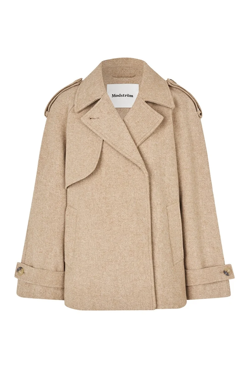 Modström - Esmundmd Twill Jacket 57735 - 11504 Beige Twill Melange