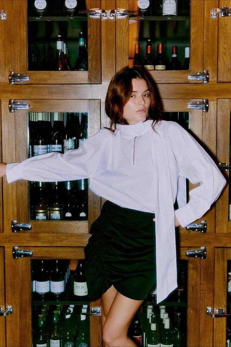 Second Female - Calico Blouse 60201 - 1001 White