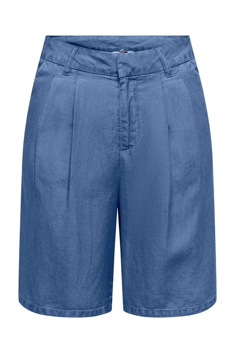 Only - Onlcharis Life Bermuda Shorts Cc - 4910644 Medium Blue Denim