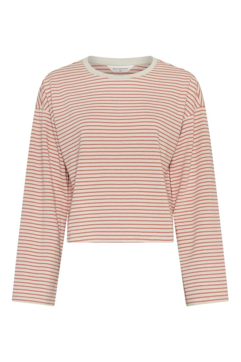 MSCH Copenhagen - Mschkrestiane Pullover Stp 19620 - Oatmeal F Rose