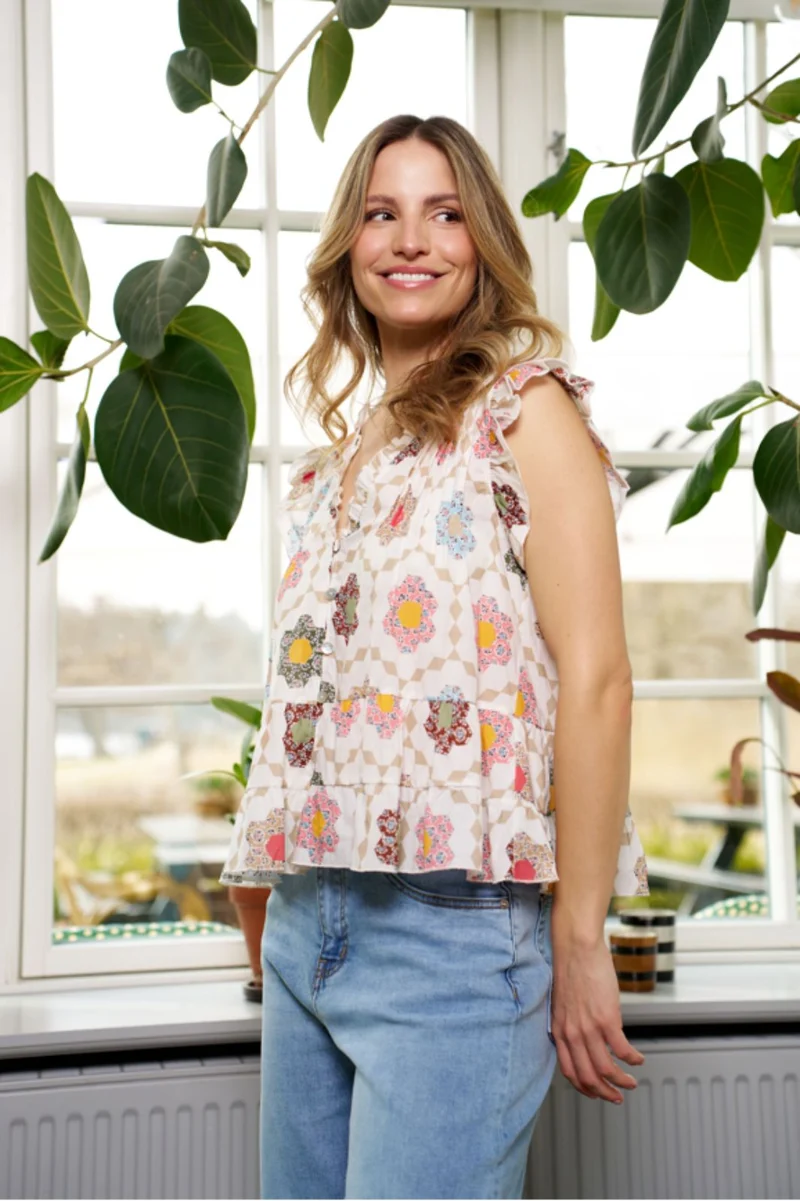 Marta Du Chateau - Mdcdarla Top 68181 - Print